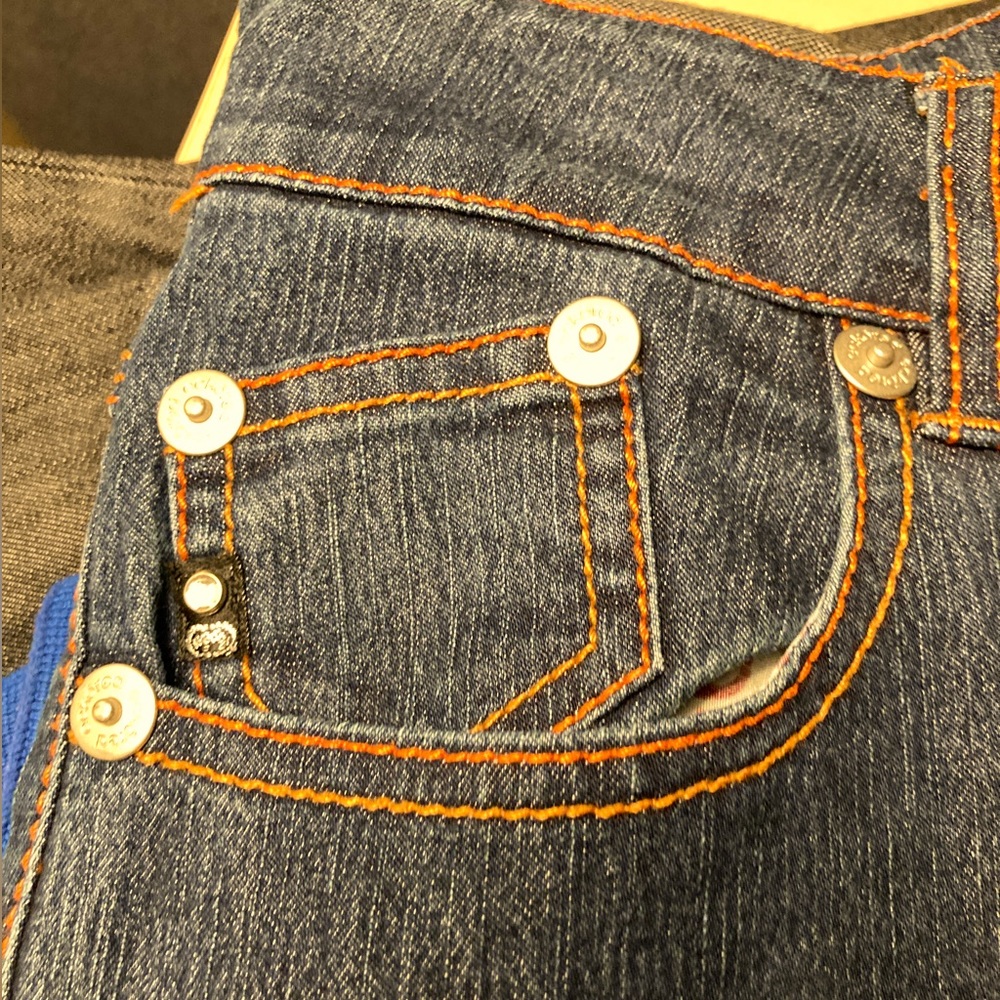 Ecko Red Raw Hem Jeans Junior’s Size 11-FLAWS - Picture 3 of 13